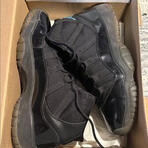 Jordan 11 Retro “Gamma Blue” Black Athletic Shoes